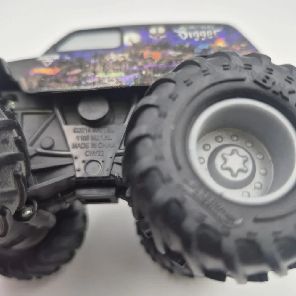 Hot Wheels Monster Jam Rev-N-Go Monster Truck Lot of 5